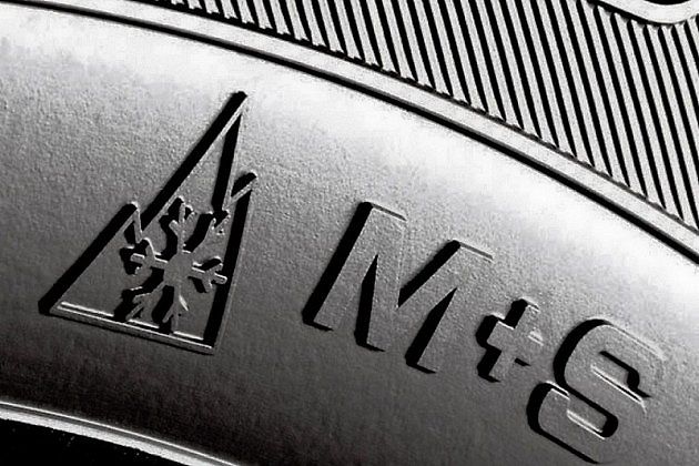 Označení 3PMSF a M+S, zdroj: Se svolením Rosava