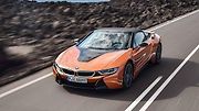 BMW i8 Roadster.