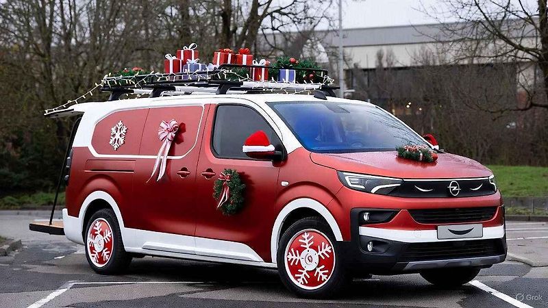 Ježíškovo Lamborghini vytvořené chatbotem ChatGPT.