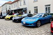 Americké automobily Corvette na 21. ročníku tradičního srazu v areálu Plzeňského Prazdroje
