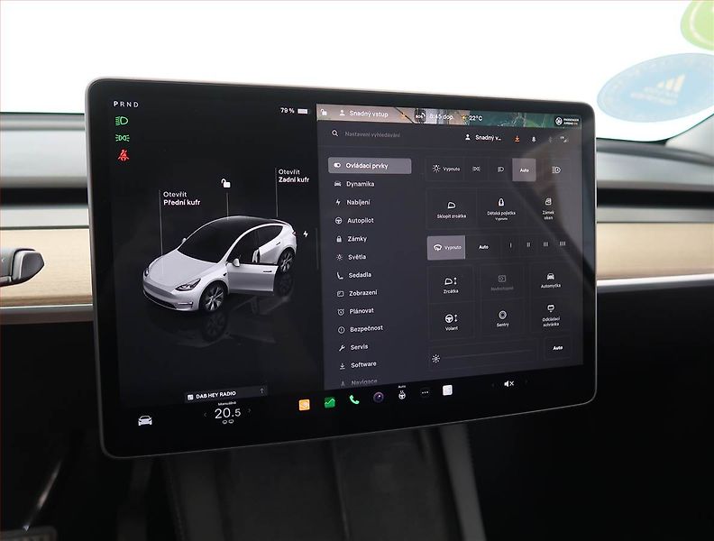 Tesla Model Y (2023) Long Range AWD 79kWh, SoH 93% - fotka 19 z 33