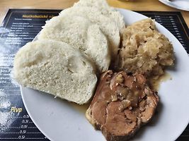 My jsme si objednali krkovici za 179 korun.