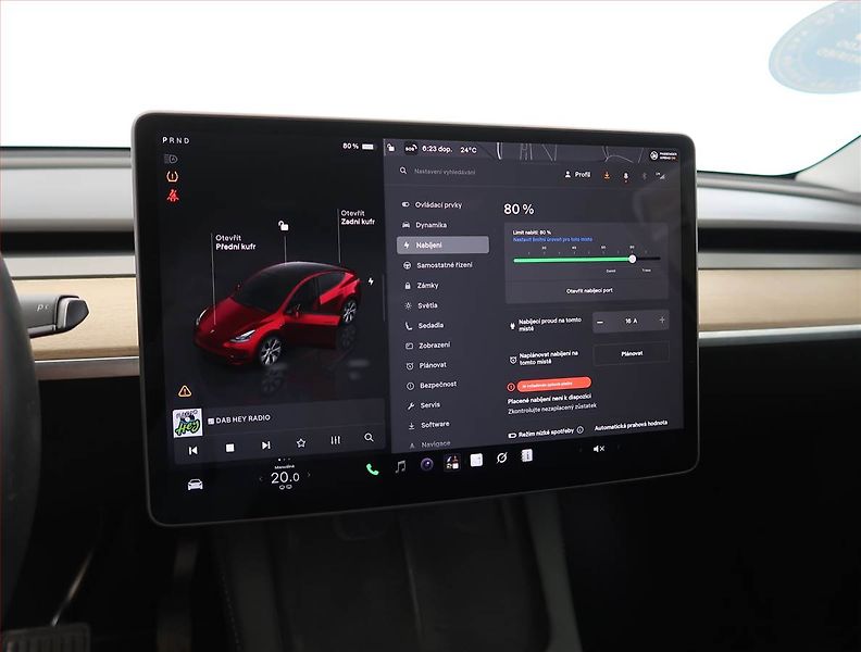 Tesla Model Y (2023) Long Range AWD 79kWh, SoH 91% - fotka 20 z 33
