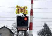 Druhý český chytrý - přestupky automaticky zaznamenávající - železniční přejezd je ve Studénce na Novojičínsku, 14. 3. 2024.