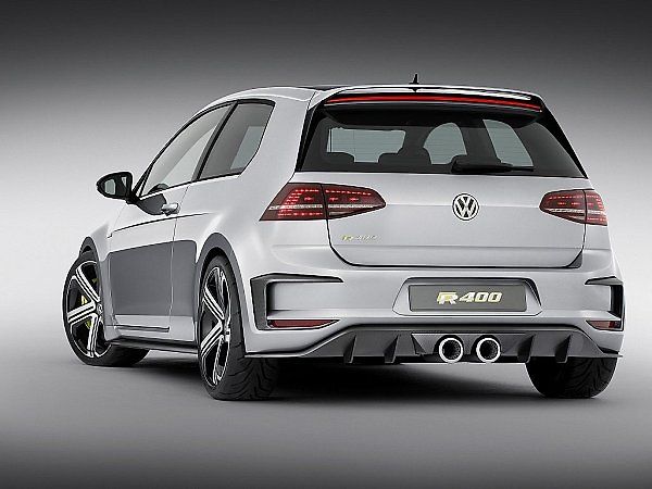Koncept Volkswagen Golf R400.