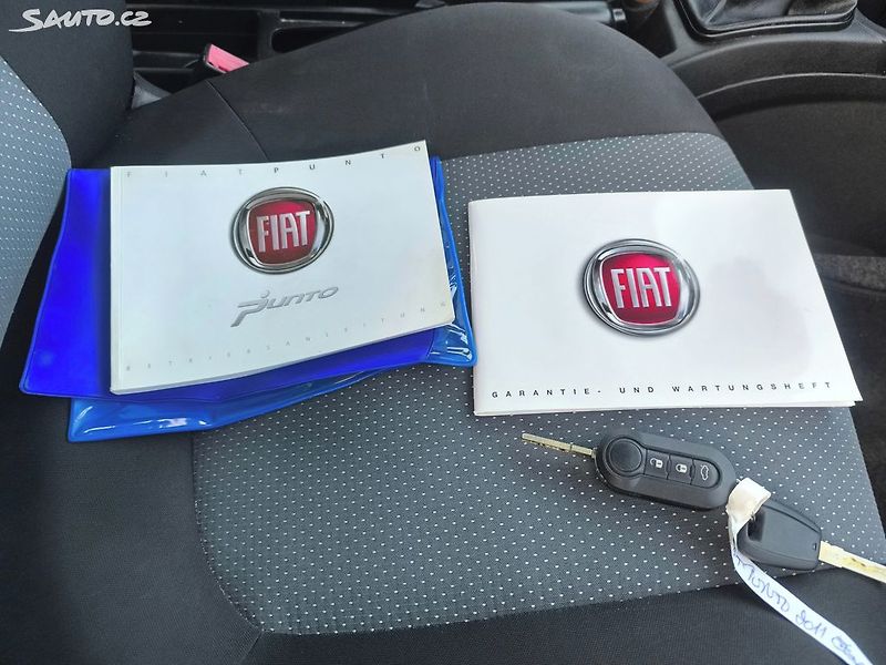 Fiat Punto KRASNE, KLIMA,SERVISKA,95T.KM - fotka 12 z 22
