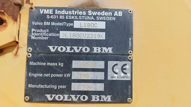 Volvo (1996) Volvo L180C - fotka 5 z 12