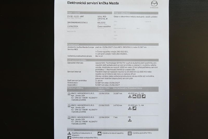 Mazda CX-30 2,0 G122 Homura ČR, záruka - fotka 31 z 31