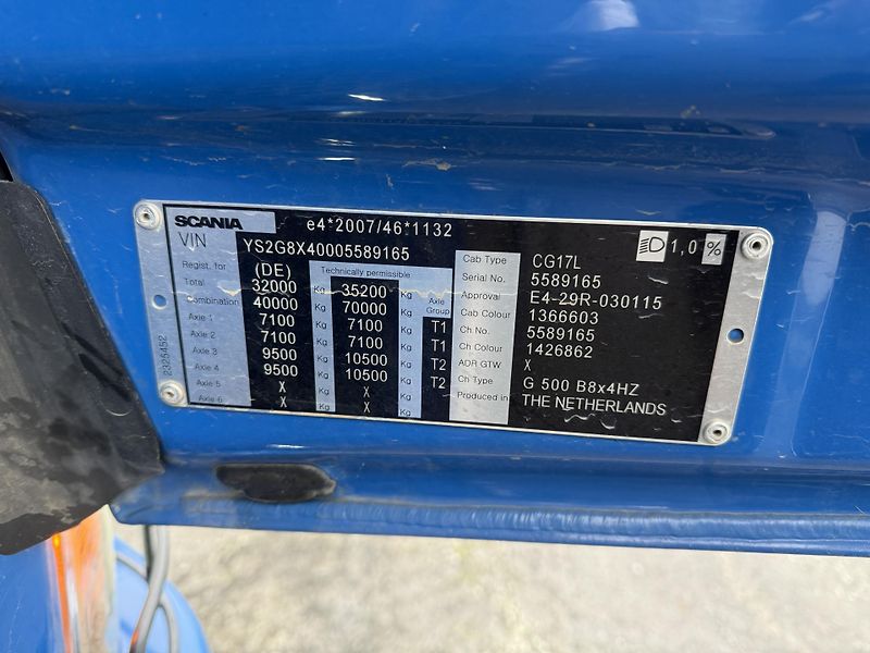 Scania G 500 XT 8X4 THERMOKORBA TOP - fotka 21 z 24