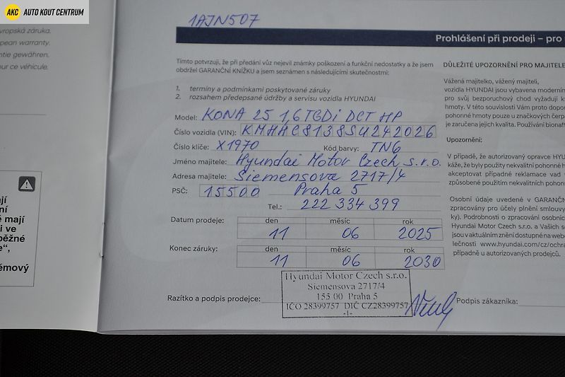 Hyundai Kona 1,6 T-GDI 2WD DCT SMART TECHNO - fotka 45 z 50