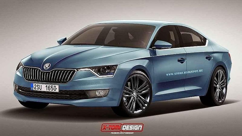Chystaný malý crossover Škody podle představ RM CarDesign.
