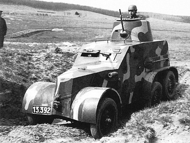 Obrněný automobi Tatra OA vzor 30., zdroj: Wikimedia Commons, ČSA, CC BY-SA 4.0