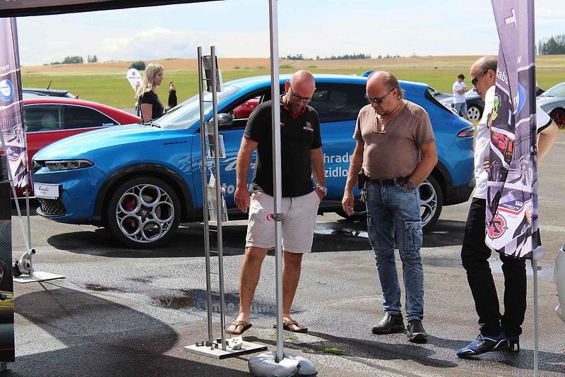 Nultý ročník srazu vozů Alfa Romeo v Jihočeském kraji.