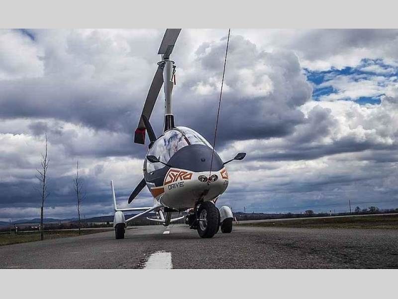 GyroDrive je první vírník homologovaný pro silniční provoz.