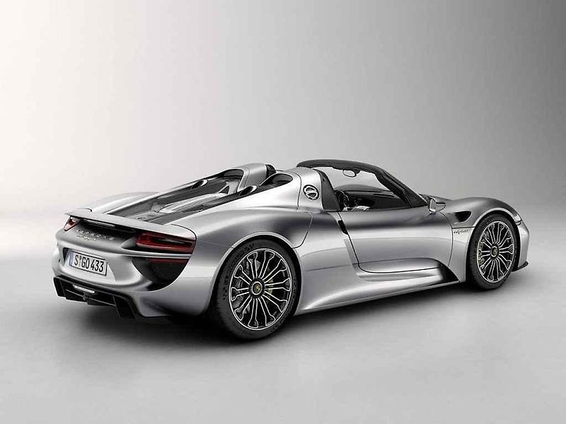 Porsche 918 Spyder.