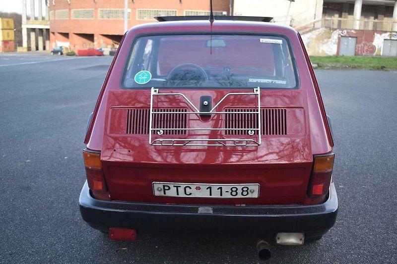 Fiat 126p z roku 1986 je využíván téměř každý den
