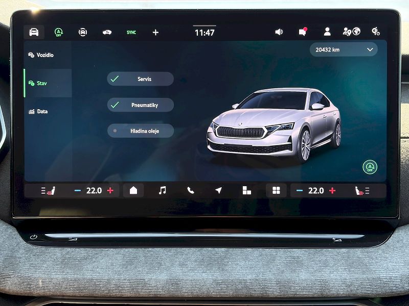 Škoda Octavia (2025) DSG 1.5 TSI  M-HEV / 110 kW / - fotka 23 z 35