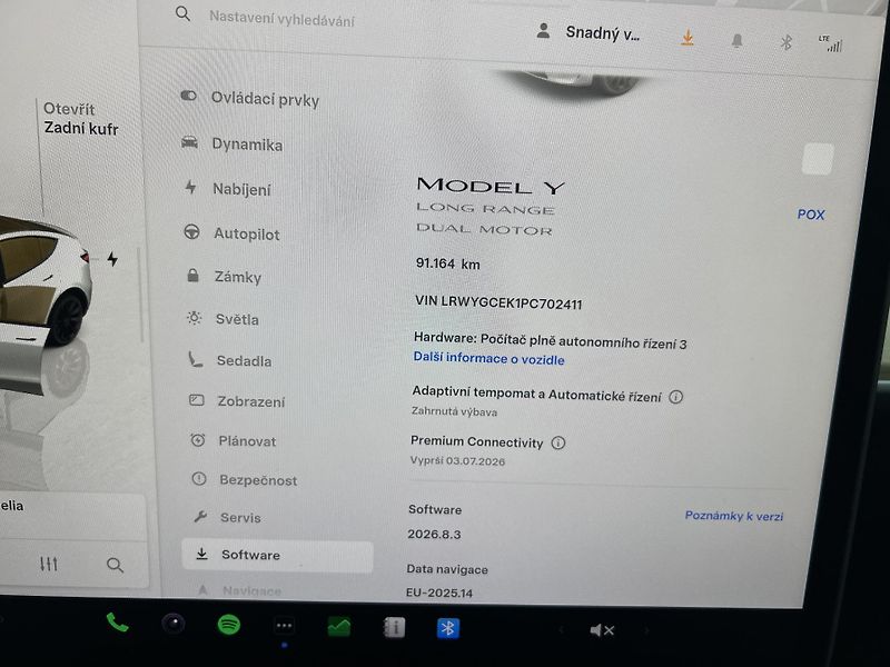 Tesla Model Y LONG RANGE DUAL MOTOR  TZ 92% - fotka 56 z 56