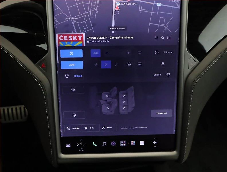 Tesla Model S (2019) P100D Ludicrous, SoH 91% - fotka 17 z 26