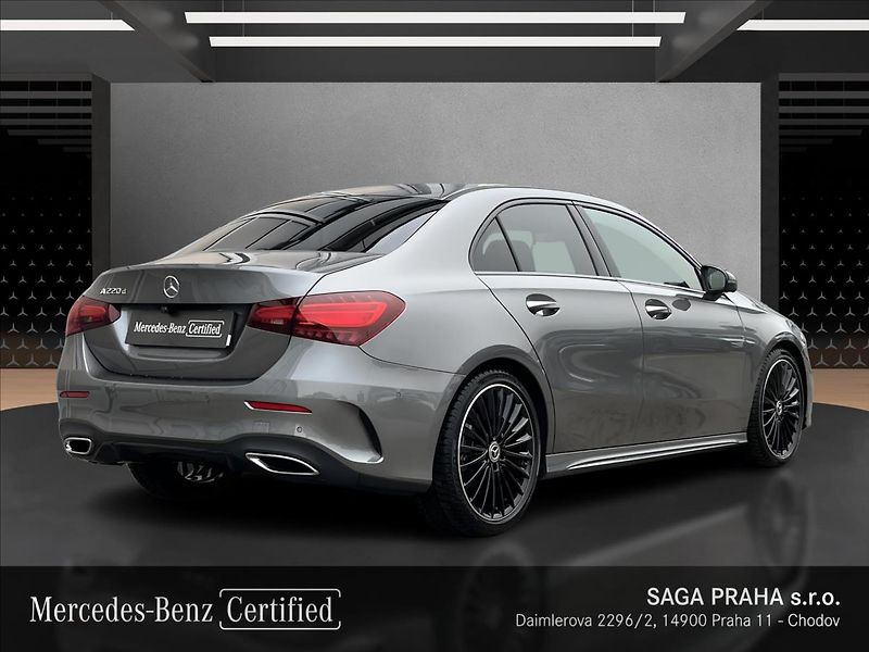 Mercedes-Benz Třídy A 220d sedan AMG Line Night - fotka 5 z 22