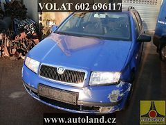 Škoda Fabia (2001) VOLAT 602 696117 - fotografie inzerátu