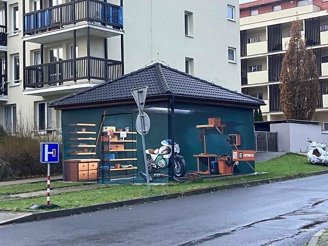 Trafostanice na ústeckém Bukově.