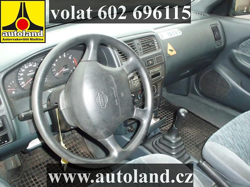 Nissan Almera (1996) VOLAT 602 696115 - fotka 6 z 9