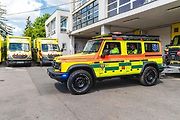 Foto: Dajbych 4x4/Ivo Trzaskalik Praha – Nový vůz pražských záchranářů – Ineos Grenadier v úpravě Ambulance.