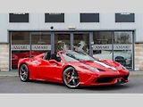 Ferrari 458 Speciale A prodávané v Británii.