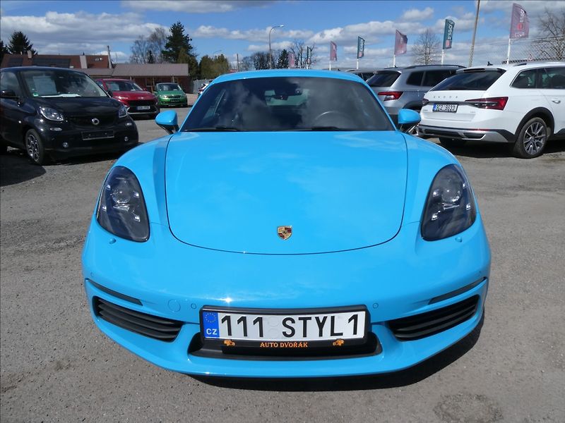 Porsche Cayman 2,5 S 257kW MIAMI BLUE, DPH - fotka 2 z 43