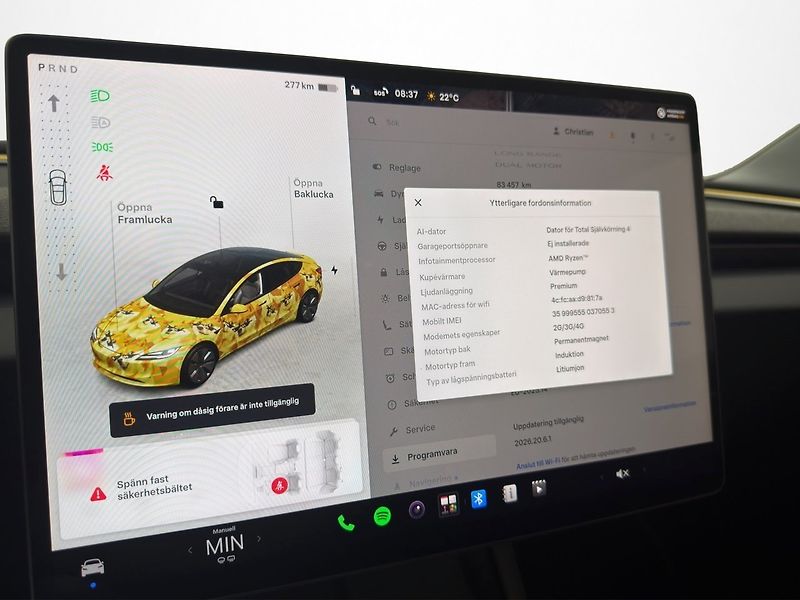 Tesla Model 3 Long Range AWD Highland - fotka 24 z 26