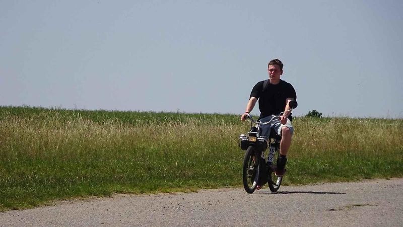 9. setkání motokol značky Solex v Táboře.