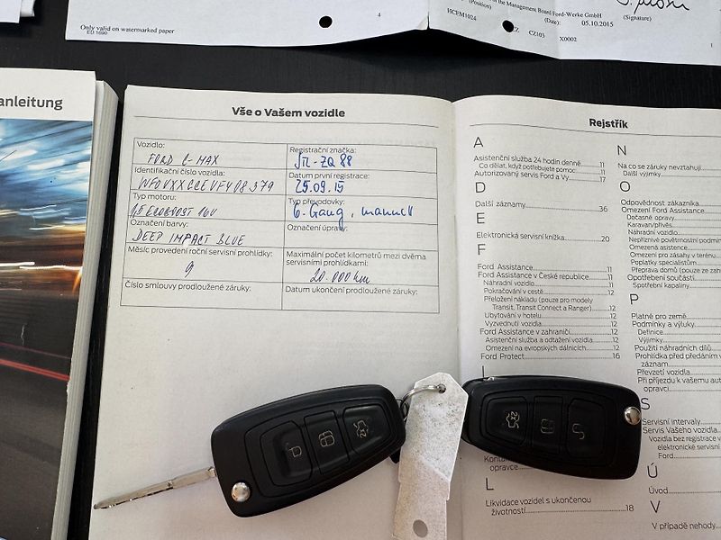 Ford C-MAX (2015) 1.5-16V,SERVISKA,2SADY KOL - fotka 36 z 48