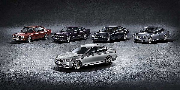 BMW M5 ve výroční edici 30 Jahre M5.