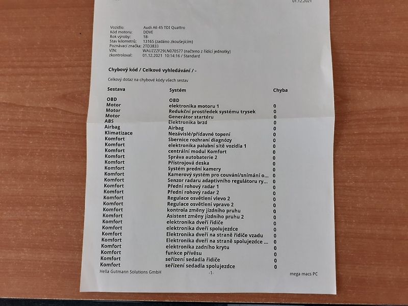 Audi A6 (2020) 3.0 TDi MILD - Hybrid 4x4 - fotka 40 z 41