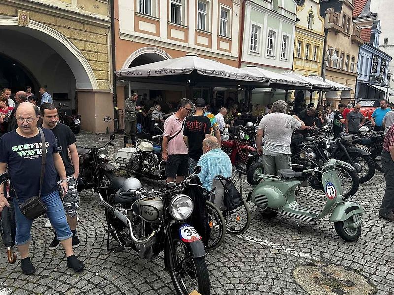 Jízda spolehlivosti v Domažlicích.