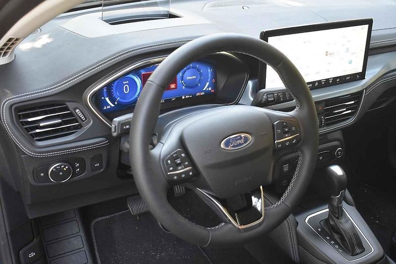 Focus Active je dobře připravený pro jízdu mimo silnice