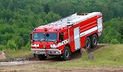 Velkoobjemová stříkačka Tatra Force.