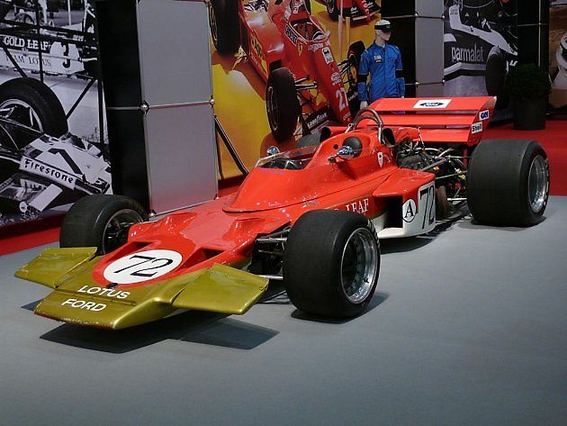 Lotus 72 ještě v červeno - krémovém zbarvení., zdroj: Wikimedia Commons, Stahlkocher, CC BY-SA 3.0