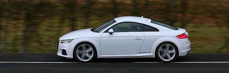 Audi TT Coupé quattro.
