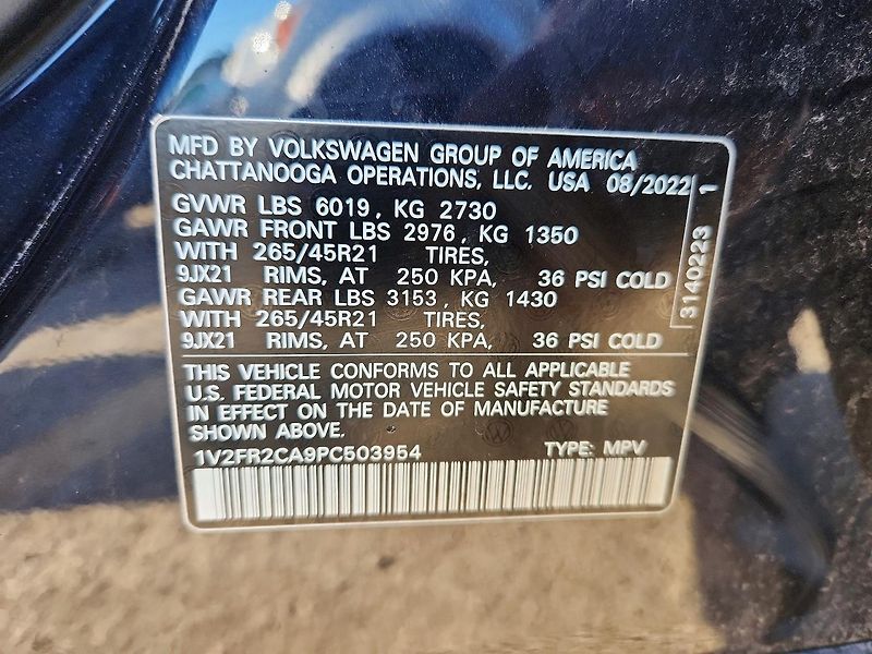 Volkswagen Atlas (2023) Auto na cestě - fotka 13 z 13