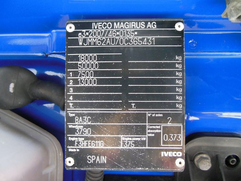 Iveco Stralis AS440S51 T/P, 510 PS, HI-WAY, - fotka 21 z 22