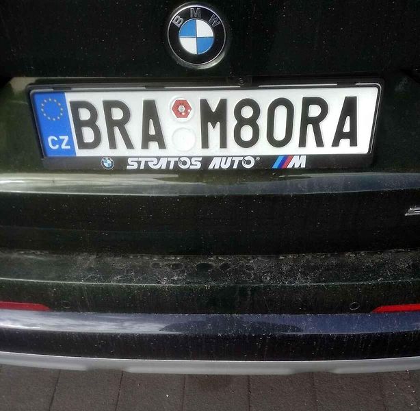 SPZ LOVEC - Vítězná značka druhého kola druhé série soutěže.