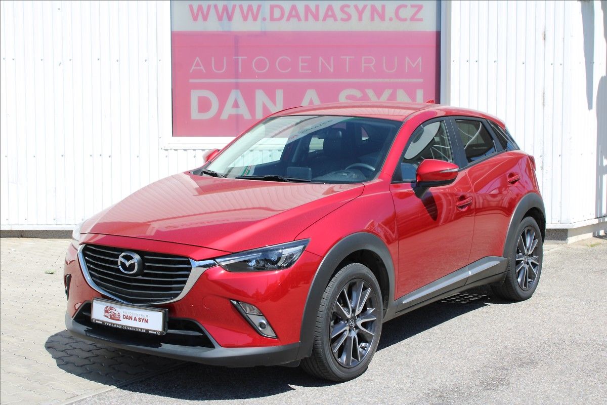 Mazda CX-3 2,0 i AWD 4X4 LED, SOUL RED