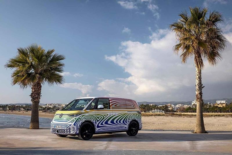 Poslední kamufláž vozu VW ID. Buzz před odhalením