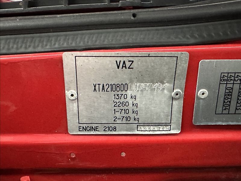 Lada Samara 1,3 64PS  2108 - fotka 40 z 42