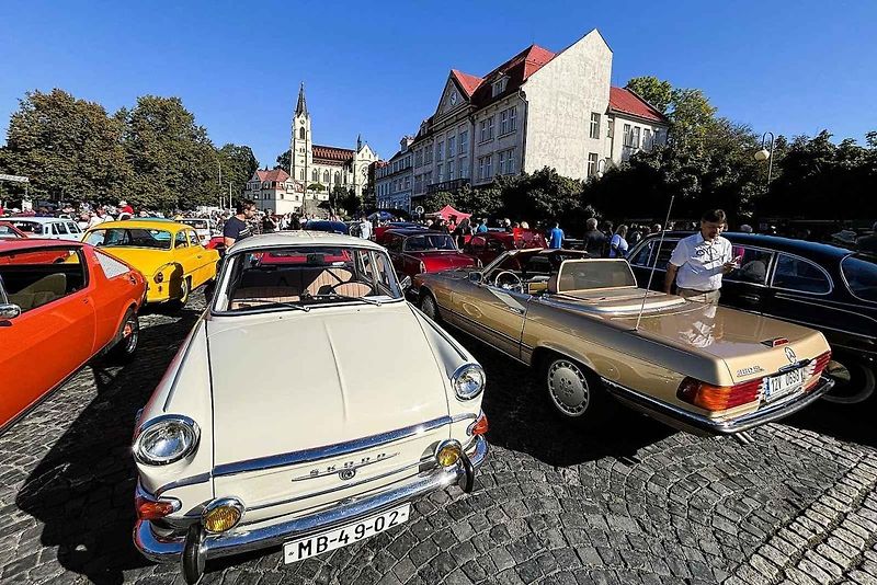Čtrnáctý ročník srazu auto-moto veteránů, Orlová, 21. 9. 2025