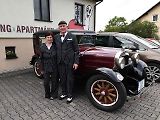 Na oblíbenou vyjížďku veteránů Po pašeráckých stezkách vyrazili řidiči se svými skvosty navzdory nepřízni počasí.