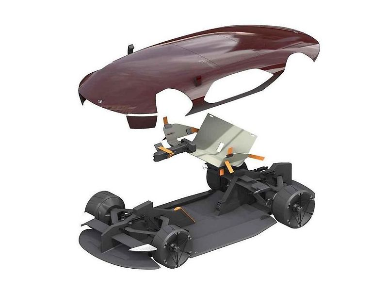 GAC Barchetta je dvoumístný sportovní vůz.