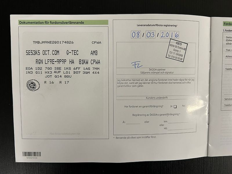 Škoda Octavia (2018) 1.4 G-Tec Ambition 2018 | Záru - fotka 55 z 71